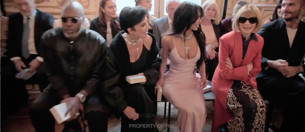 Kim Kardashian and Anna Wintour in "The Kardashians"